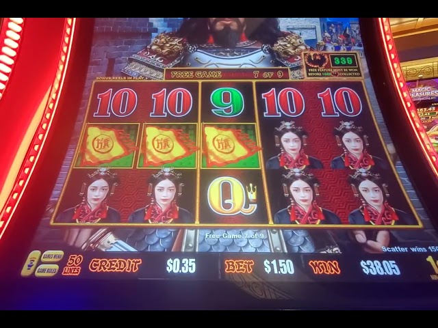 4254. General Tso slot. Many bonuses, but not enough money.