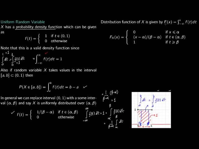 Prob 3 7 Uniform Random Variable with Example