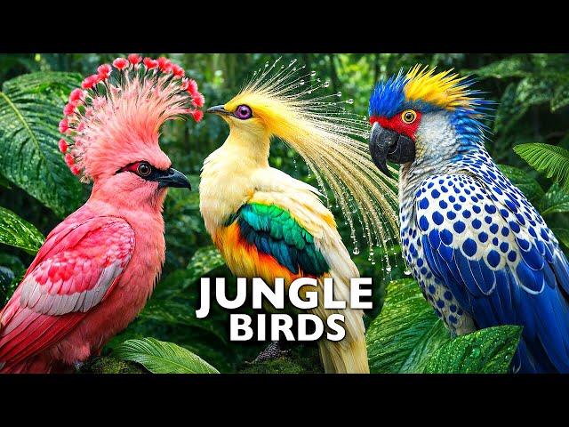 TROPICAL BIRDS DISCOVERY / 60FPS 4K ULTRA HD #4K #ANIMALS