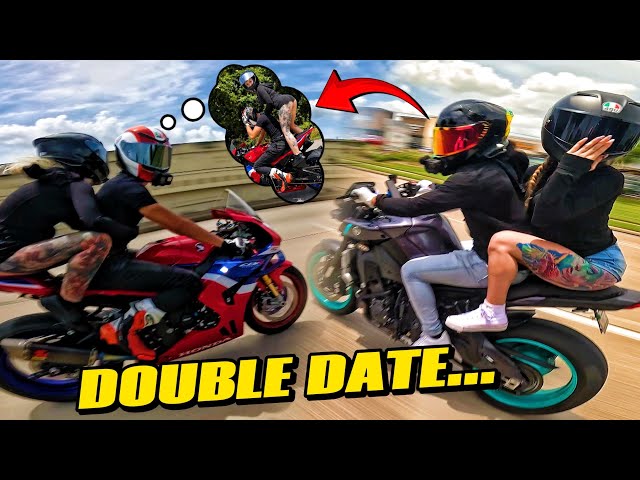 DOUBLE DATE WITH 2 BLONDES. 