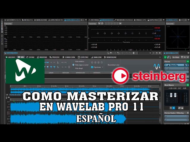 Como Masterizar en WaveLab Pro 11 - Español