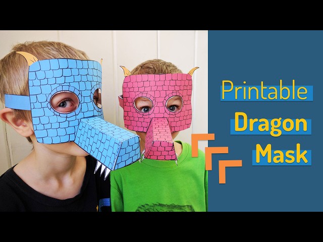 Dragon Mask Craft Tutorial