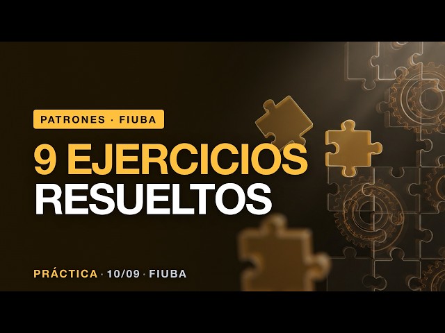Factory, Builder, Strategy, Command, Observer y State: 9 ejercicios resueltos en Java