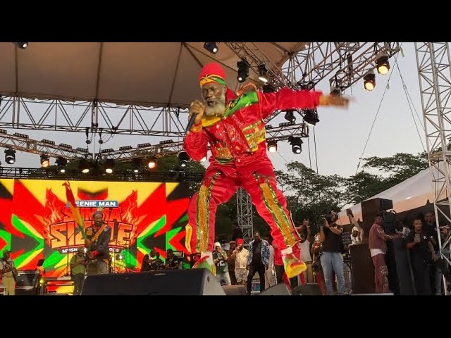 Capleton Step Out N Shut Down Beenieman Summa Sizzle Show, Live Performance, Clarendon