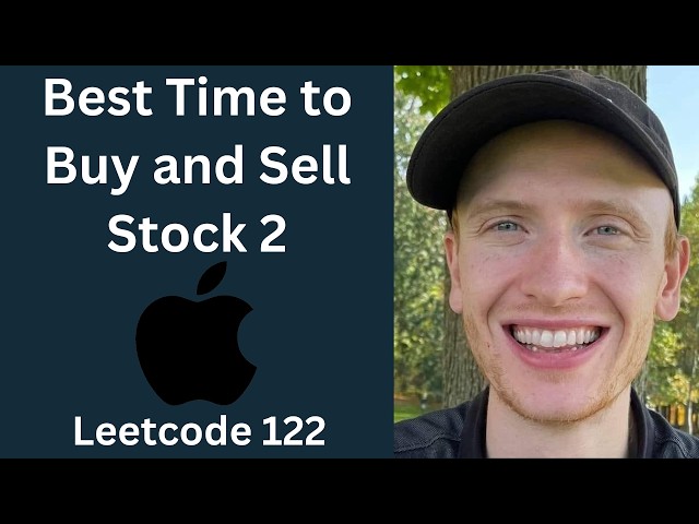 Best Time to Buy and Sell Stock 2 - LeetCode 122 - Arrays (Python)