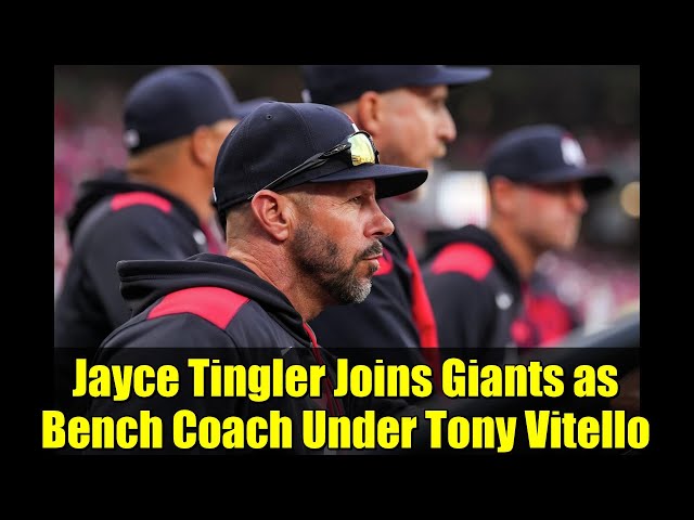 Jayce Tingler Joins Giants as Bench Coach Under Tony Vitello | MLB Update