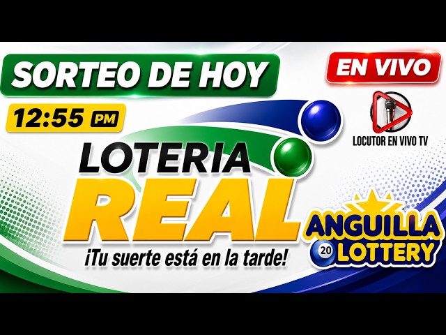 🎥 Transmisión LOTERIA REAL 12:55 PM Sorteos EN VIVO de HOY Sabado 22 de agosto del 2026