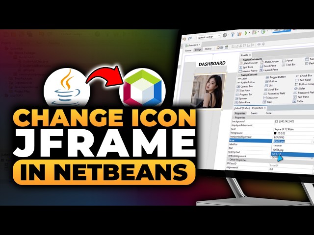 How To Change Icon JFrame in Java NetBeans (𝟮𝟬𝟮𝟲) | 100% WORKS | NO Yapping, To The Point & EASY!