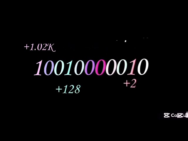 0 to 16.3K in Binary with Sound Effects