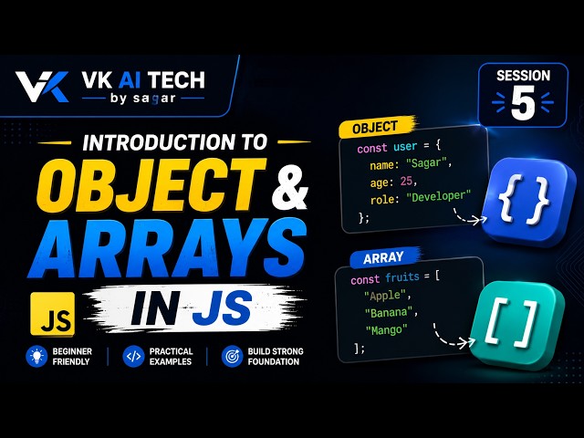 Introduction to Object & Arrays