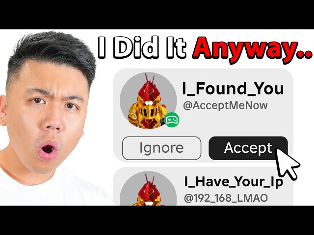 I Accepted These FRIEND Requests on Roblox...