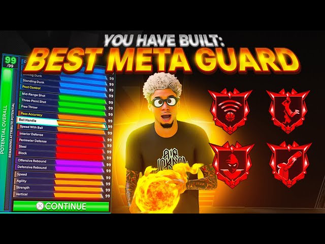 NEW "BEST META GUARD" BUILD IS BREAKING NBA 2K26! 96 3PT, 93 DUNK, 96 BALL HANDLE! BEST BUILD 2K26!