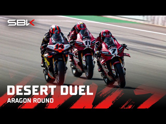 IMPERDIBLE: Bulega, Lecuona y Lowes encendieron Aragón con una batalla increíble 🧨 | 2026 #Aragon...