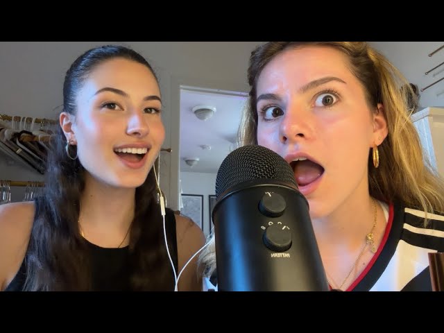 my friend tries ASMR for the first time (deutsch/german asmr 🇩🇪)
