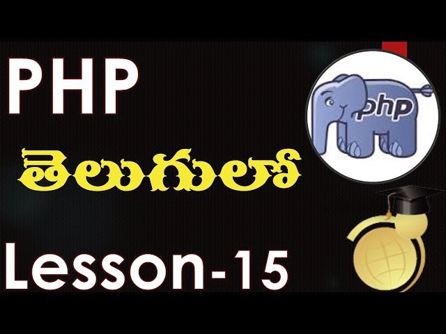 Multidimensional Arrays in PHP - Lesson 15 - Telugu