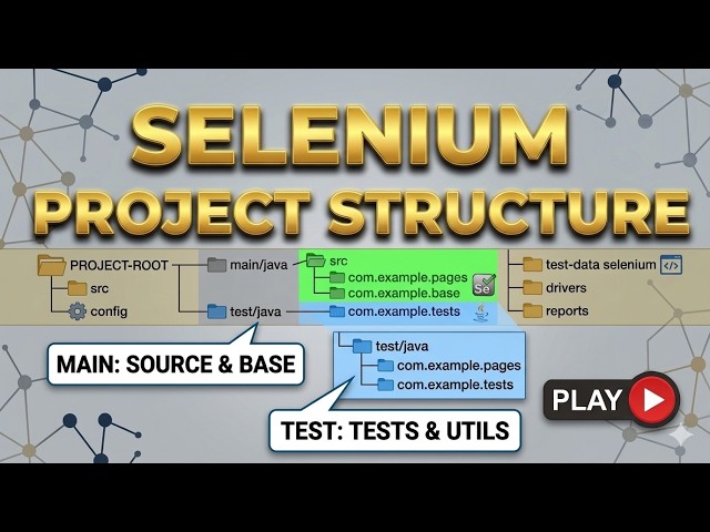Selenium Project Structure indetailed
