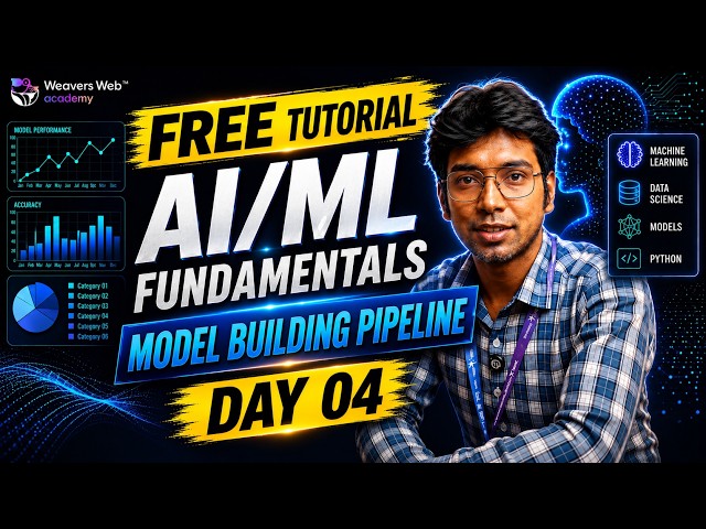 Day 4 : Free AI/ML Course  for Beginners | Feature Engineering & Model Building Pipeline  #ai