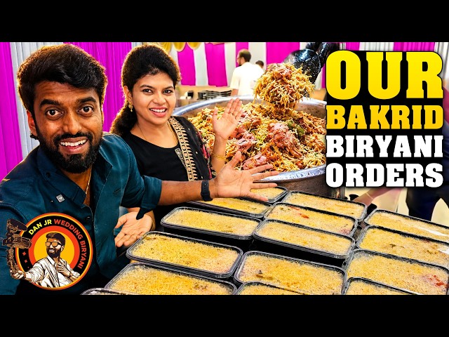 Revelando nuestros pedidos de BIRYANI BAKRID 🔥 BIRYANI DE BODA DAN JR | VLOGS DE DAN JR