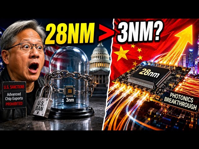 China's New 28nm Chip Trick Is 10x Faster Than US Tech⁠
