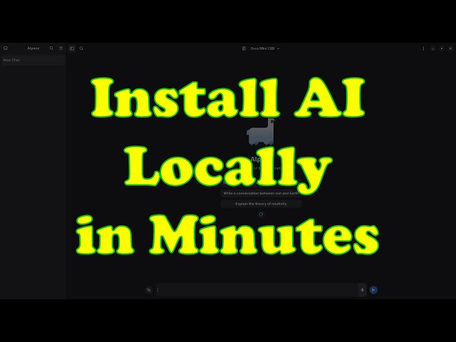 Install Orca Mini 3B on Your PC - No Cloud, No Problem!