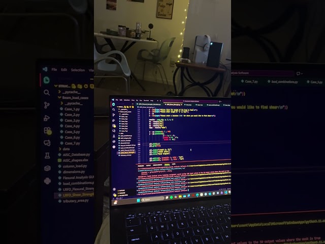 Building structural tools part 6 what I learned #structuralengineering #engineering