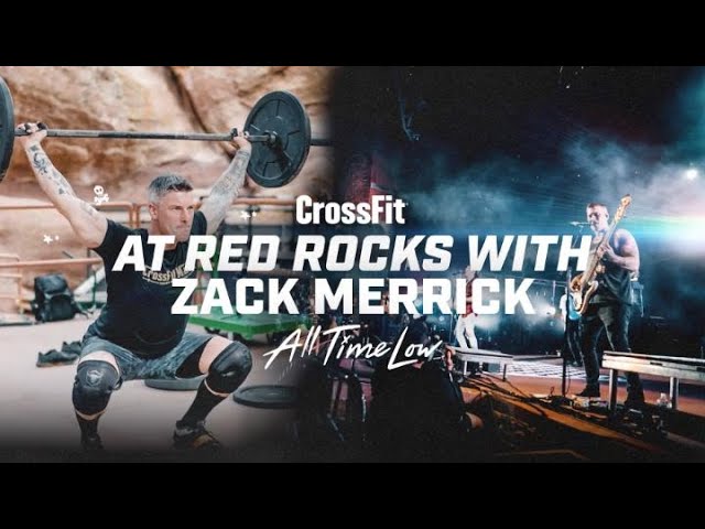 Zack Merrick of All Time Low Does CrossFit WOD at Red Rocks