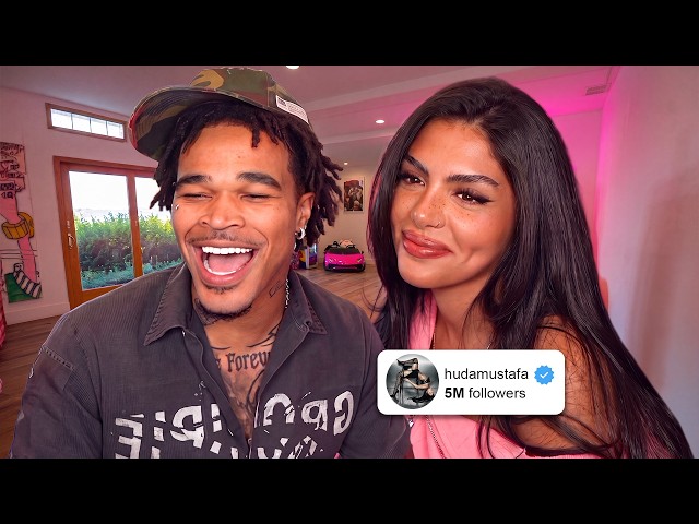 PlaqueBoyMax Meets Huda Mustafa