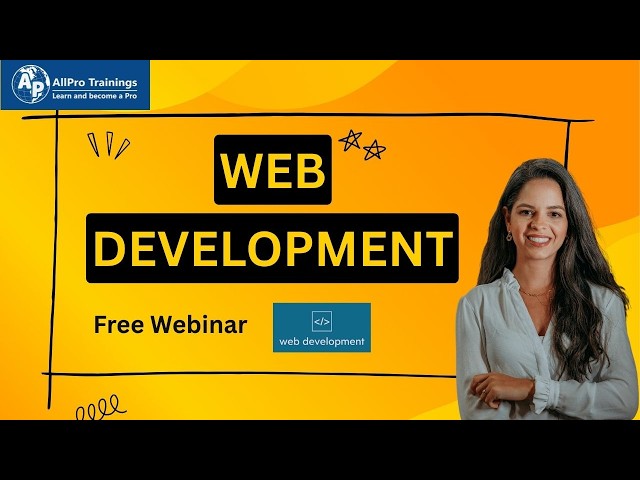 Web Development Free Webinar