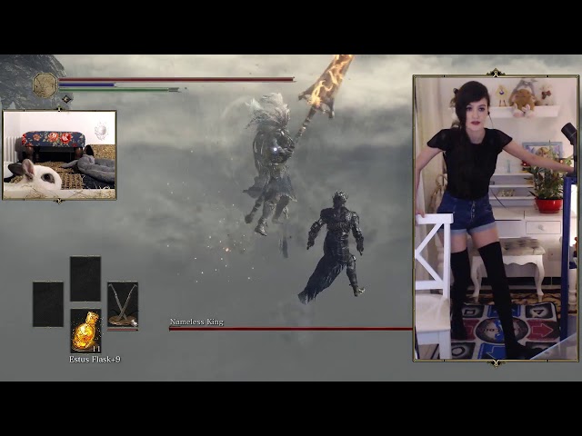 Nameless King on dance pad by Luality