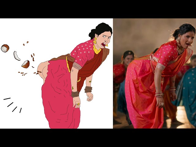 Mangli Bayilone Ballipalike Song | Telugu Songs | Nagavva | Shekar Virus | Drawing meme | 2d Frames