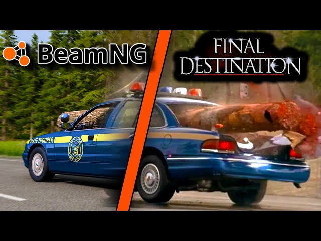Movie Scenes VS. BeamNG.drive | Side-by-side comparison
