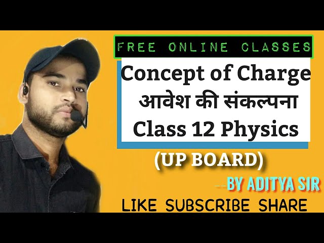 Electrostatics Intro Class and Concept of Charge part 1 आवेश की संकल्पना :By Aditya Sir