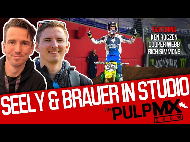 PulpMX Show 654 - Ken Roczen, Cooper Webb, Rich Simmons w/ Cole Seely & Kellen Brauer in Studio