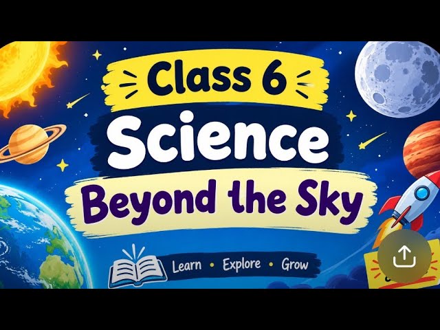 Class 6, Science Lesson No. 8, Beyond the Sky, Part 1, Maharashtra Board New Syllabus