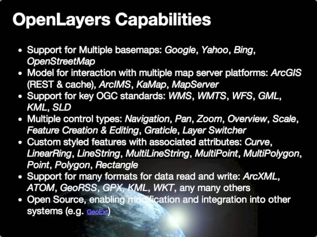 GEOG 485L/585L Module 2.3 Part 1 Lecture - OpenLayers Javascript Framework Introduction