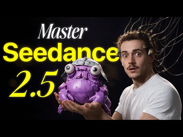 Seedance 2.5 is an ABSOLUTE MONSTER - Master it in 20 minutes