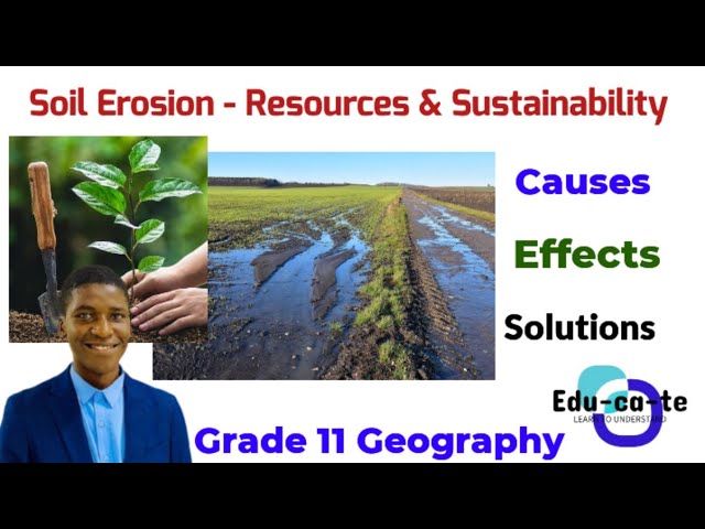 Soil Erosion - Resources & Sustainability (Geography grade 11)