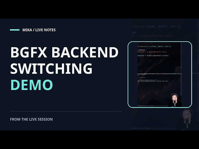 bgfx Backend Switching Demo