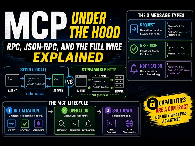 06 MCP Under the Hood: RPC, JSON-RPC, and the Full Wire Explained
