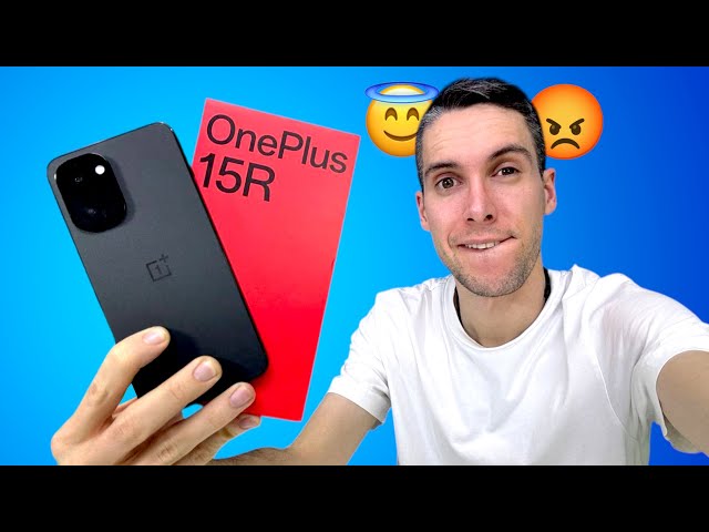 The GOOD and the BAD: OnePlus 15R review in Spanish