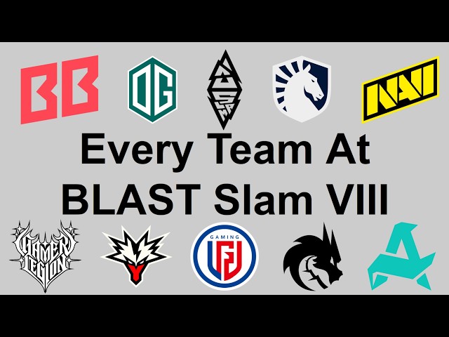 Every Team At BLAST Slam VIII Explained