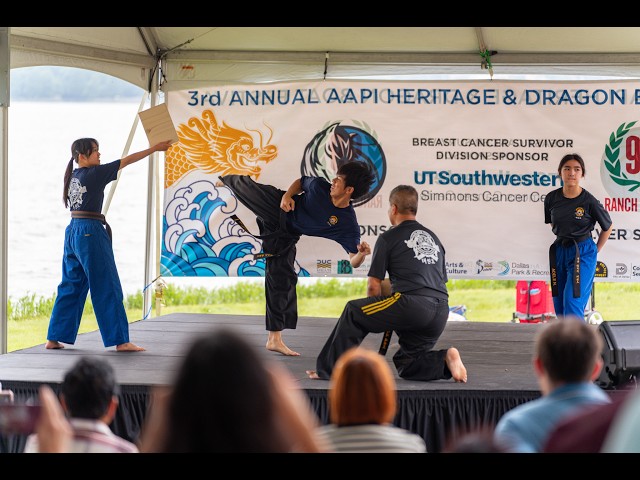 3rd Annual AAPI Heritage & Dragon Boat Festival at the Bath House Cultural Center in Dallas, TX