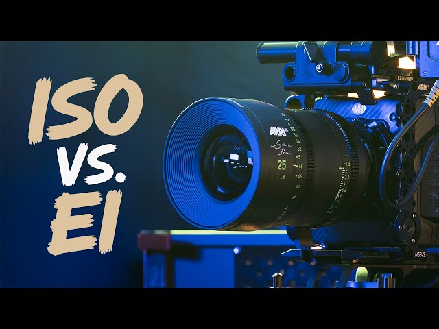 Exposure Index EXPLAINED in Cinematography!