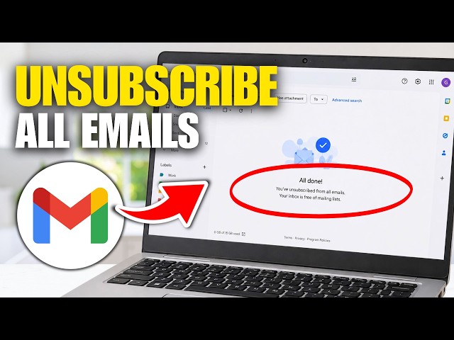 How To Unsubscribe To All Emails In Gmail (Quick Guide)