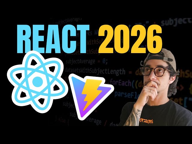 Trabalhando com React em 2026 #1: Introdução e setup com Vite, Typescript e React Router
