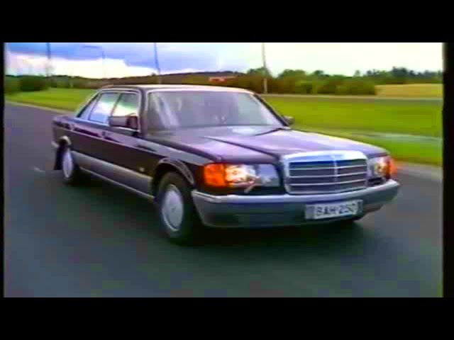 Mercedes W126 - revisión de vídeo
