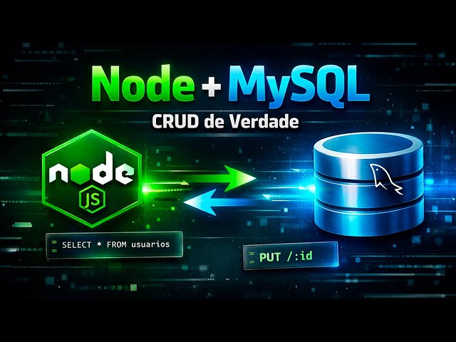 API REST com MySQL e Node.js (CRUD Completo em Minutos sem ORM)