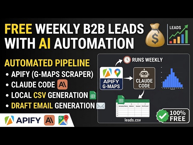 Automate Free Lead Generation with Claude AI + Apify