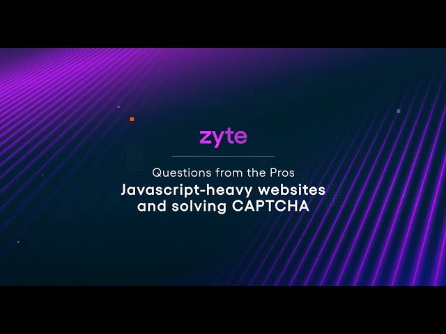 Zyte Q&A: Is Selenium the best way to load Javascript via Scrapy?