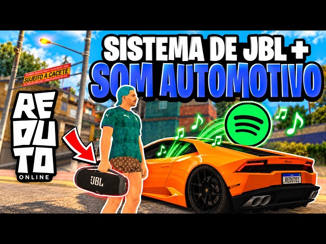 LANÇOU! SISTEMA DE SOM AUTOMOTIVO MUITO REALISTA! (JBL, SPOTIFY E MUITO MAIS) - REDUTO RP
